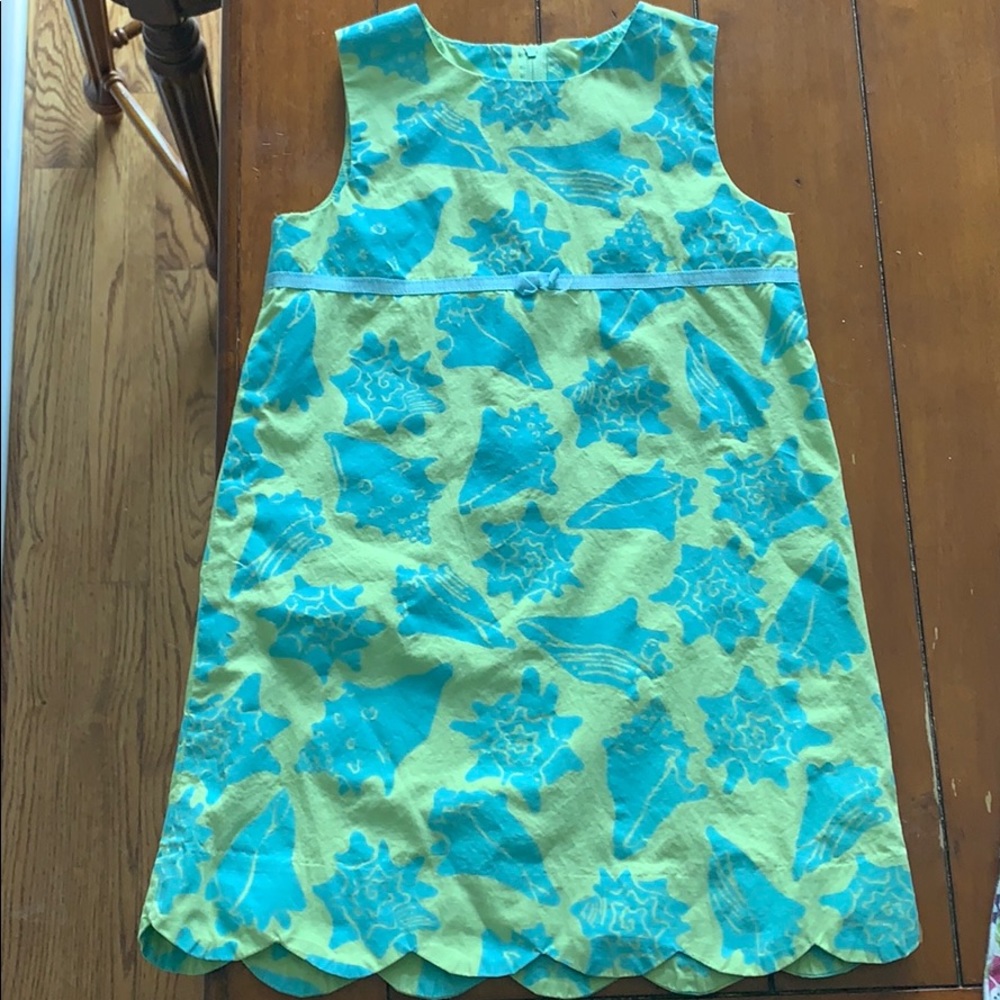Lilly Pulitzer Girls size 5 scalloped dress